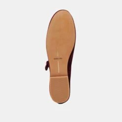 ROSLYN BALLET FLATS WINE VELVET(Roslyn Ballet Flats Wine Velvet) -Dolce Vita Sale Store DOLCEVITA FLATS ROSLYN WINE VELVET 07