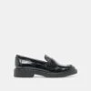 TIGGY LOAFERS MIDNIGHT CRINKLE PATENT(Tiggy Loafers Midnight Crinkle Patent)
