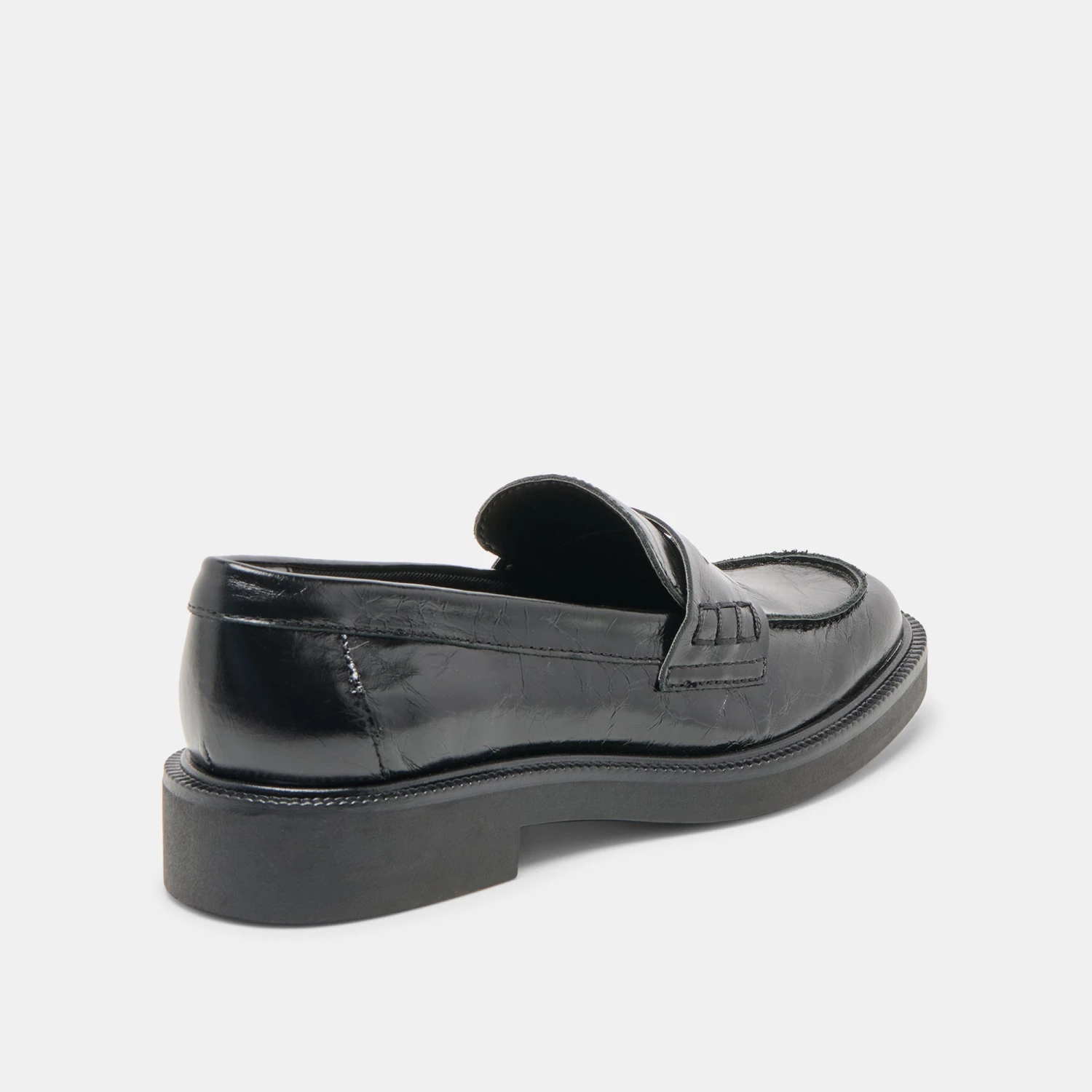 TIGGY LOAFERS MIDNIGHT CRINKLE PATENT(Tiggy loafers midnight crinkle patent) TIGGY LOAFERS MIDNIGHT CRINKLE PATENT(Tiggy Loafers Midnight Crinkle Patent) -Dolce Vita Sale Store DOLCEVITA FLATS TIGGY MIDNIGHT CRINKLE PATENT 03
