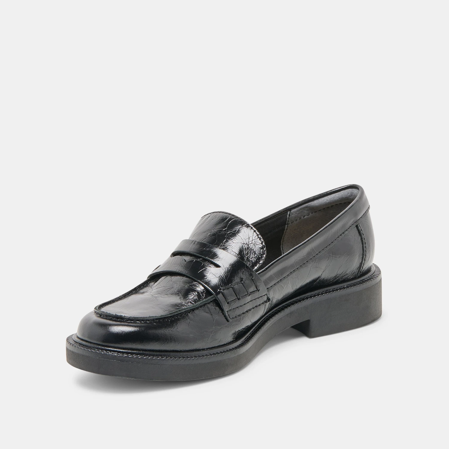 TIGGY LOAFERS MIDNIGHT CRINKLE PATENT(Tiggy loafers midnight crinkle patent) TIGGY LOAFERS MIDNIGHT CRINKLE PATENT(Tiggy Loafers Midnight Crinkle Patent) -Dolce Vita Sale Store DOLCEVITA FLATS TIGGY MIDNIGHT CRINKLE PATENT 09