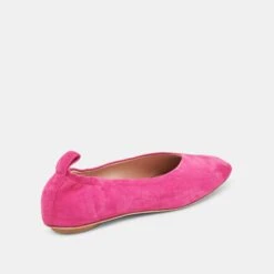 VINNIE BALLET FLATS FUCHSIA SUEDE(Vinnie Ballet Flats Fuchsia Suede) -Dolce Vita Sale Store DOLCEVITA FLATS VINNIE FUCHSIASUEDE 03