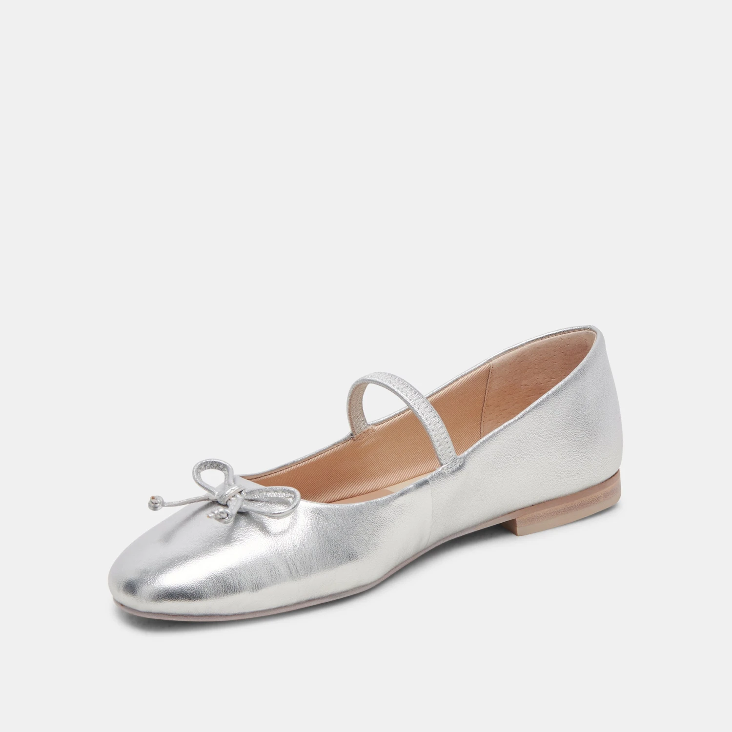 CARIN BALLET FLATS SILVER METALLIC LEATHER(Carin ballet flats silver metallic leather) CARIN BALLET FLATS SILVER METALLIC LEATHER(Carin Ballet Flats Silver Metallic Leather) -Dolce Vita Sale Store DOLCEVITA FLAT CARIN SILVERMETALLICLEATHER 08