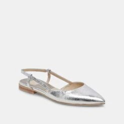 Dolce Vita NARAH FLATS SILVER METALLIC LEATHER(Narah Flats Silver Metallic Leather) 4 Dolce Vita NARAH FLATS SILVER METALLIC LEATHER(Narah Flats Silver Metallic Leather) -Dolce Vita Sale Store DOLCEVITA FLAT NORAH SILVERMETALLICLEATHER 01