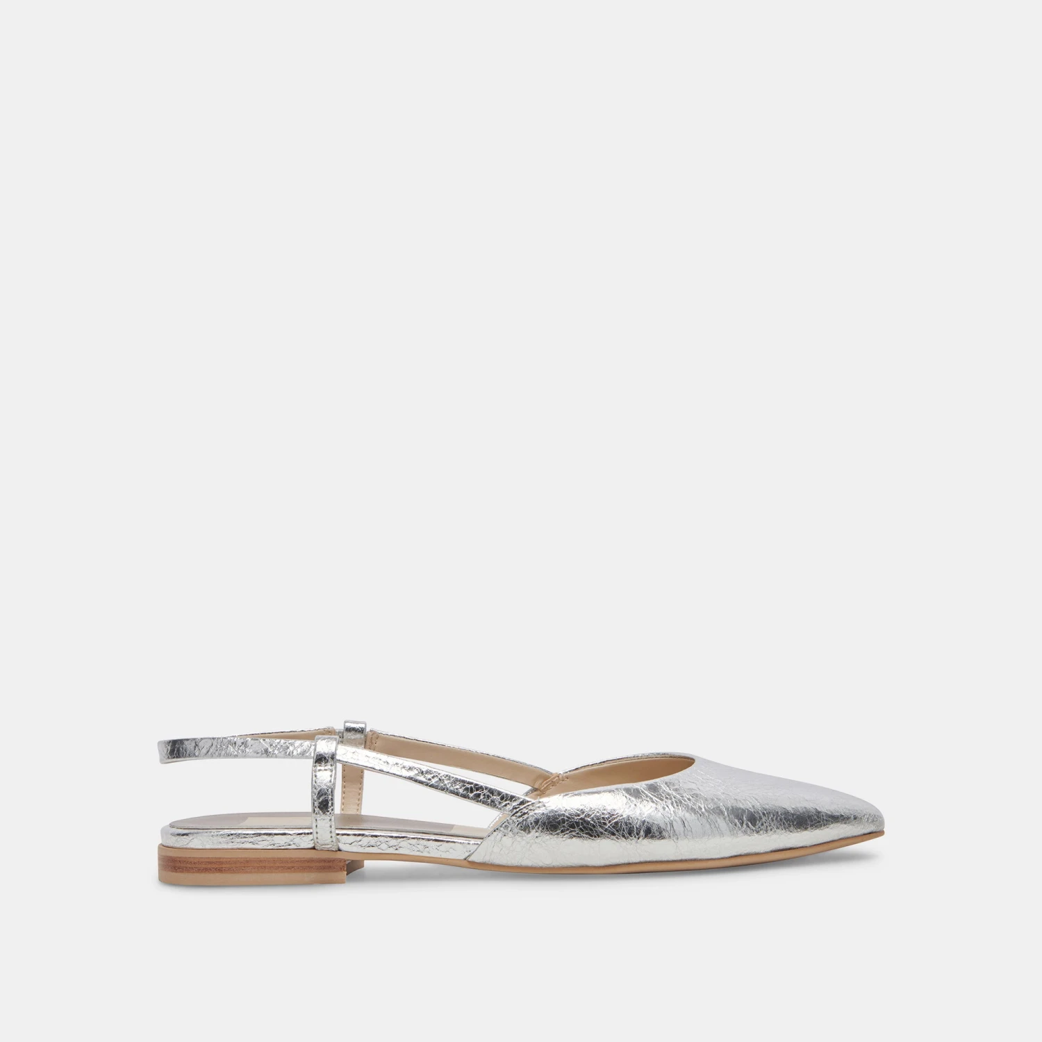 NARAH FLATS SILVER METALLIC LEATHER(Narah flats silver metallic leather) Dolce Vita NARAH FLATS SILVER METALLIC LEATHER(Narah Flats Silver Metallic Leather) -Dolce Vita Sale Store DOLCEVITA FLAT NORAH SILVERMETALLICLEATHER 02