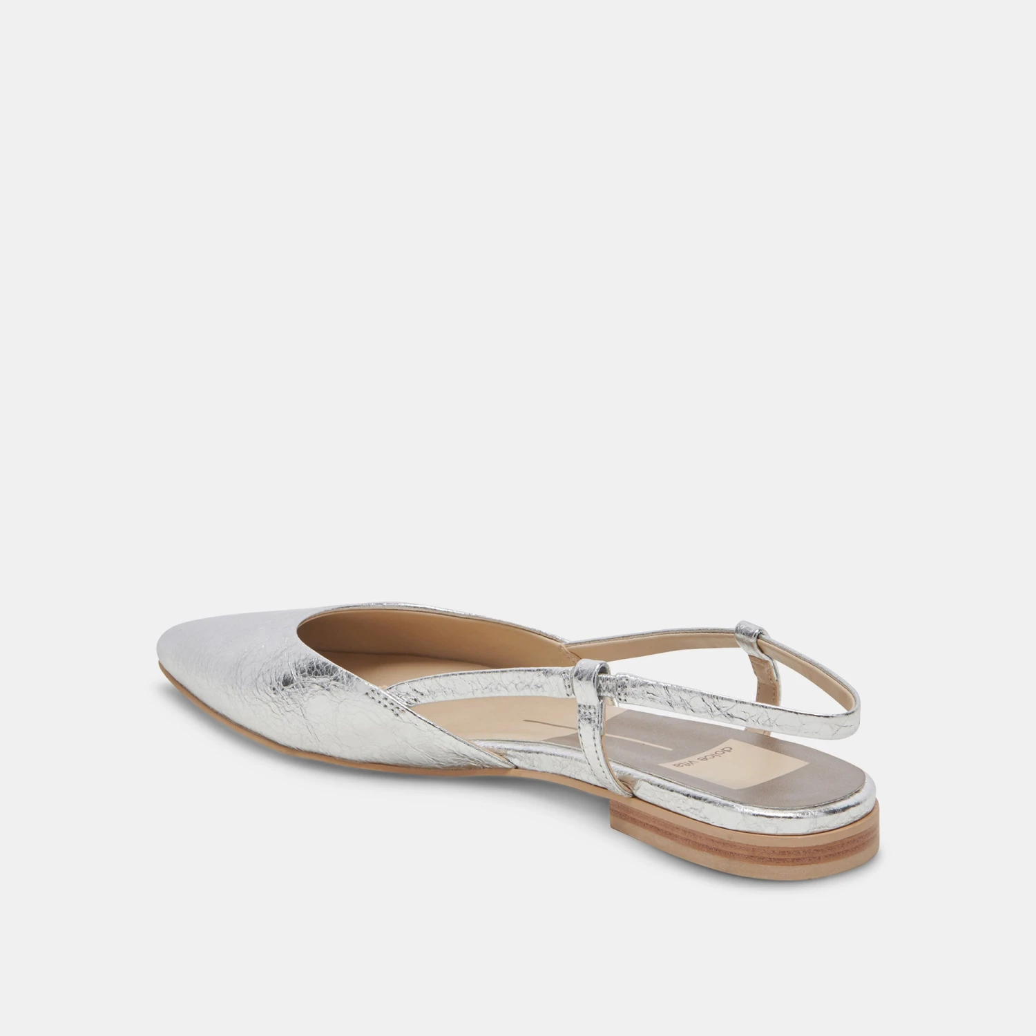 NARAH FLATS SILVER METALLIC LEATHER(Narah flats silver metallic leather) Dolce Vita NARAH FLATS SILVER METALLIC LEATHER(Narah Flats Silver Metallic Leather) -Dolce Vita Sale Store DOLCEVITA FLAT NORAH SILVERMETALLICLEATHER 08