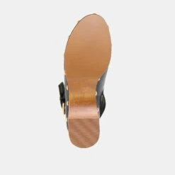 ADELAN CLOGS BLACK LEATHER(Adelan Clogs Black Leather) -Dolce Vita Sale Store DOLCEVITA HEELS ADELAN BLACKLEATHER 07