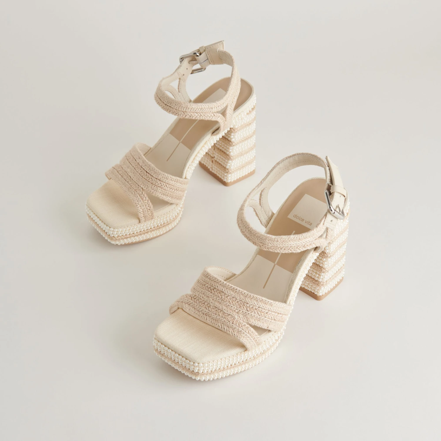 ANIRA PEARL HEELS IVORY PEARLS(Anira pearl heels ivory pearls) ANIRA PEARL HEELS IVORY PEARLS(Anira Pearl Heels Ivory Pearls) -Dolce Vita Sale Store DOLCEVITA HEELS ANIRAPEARL IVORYPEARLS DETAILS 03