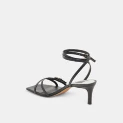 BAMBY HEELS BLACK LEATHER(Bamby Heels Black Leather) 9 BAMBY HEELS BLACK LEATHER(Bamby Heels Black Leather) -Dolce Vita Sale Store DOLCEVITA HEELS BAMBY BLACKLEATHER 09