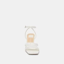 BECKI WIDE HEELS TRUE WHITE LEATHER(Becki Wide Heels True White Leather) -Dolce Vita Sale Store DOLCEVITA HEELS BECKI TRUEWHITELEATHER 04 f196d594 65d6 4830 9a93 0cfaa49e7d27