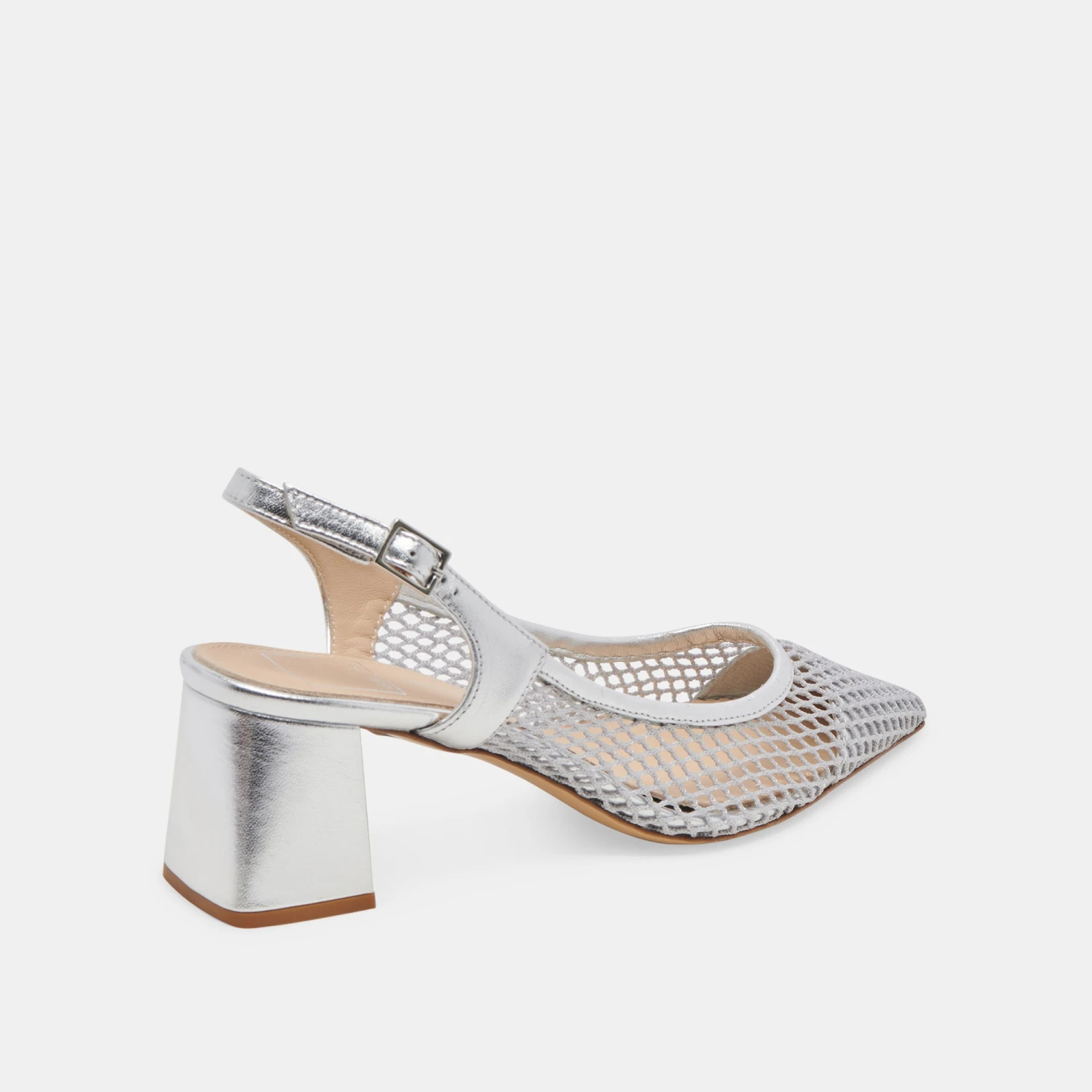 BLONDI HEELS SILVER MESH(Blondi heels silver mesh) BLONDI HEELS SILVER MESH(Blondi Heels Silver Mesh) -Dolce Vita Sale Store DOLCEVITA HEELS BLONDI SILVERMESH 03
