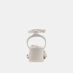 BRENNA WIDE HEELS IVORY SATIN(Brenna Wide Heels Ivory Satin) -Dolce Vita Sale Store DOLCEVITA HEELS BRENNA IVORY SATIN 05 386b278f 0c62 4776 8054 a9f4c980477c