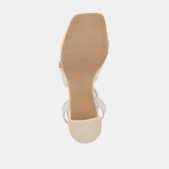 BRENNA WIDE HEELS IVORY SATIN(Brenna Wide Heels Ivory Satin) -Dolce Vita Sale Store DOLCEVITA HEELS BRENNA IVORY SATIN 07 6639454c 6c9c 4197 9b6a 74d184366be7