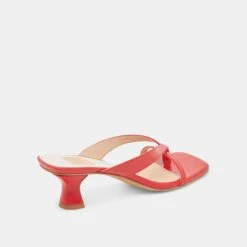 BREVEL WIDE HEELS CHILI LEATHER(Brevel Wide Heels Chili Leather) -Dolce Vita Sale Store DOLCEVITA HEELS BREVEL CHILILEATHER 03 0bb575d1 ea72 4330 85c0 4d6bf715dc8c