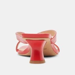 BREVEL WIDE HEELS CHILI LEATHER(Brevel Wide Heels Chili Leather) -Dolce Vita Sale Store DOLCEVITA HEELS BREVEL CHILILEATHER 05 49fd787a 26cb 4e47 81d7 f101ca23817b