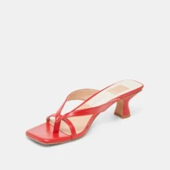 BREVEL WIDE HEELS CHILI LEATHER(Brevel Wide Heels Chili Leather) -Dolce Vita Sale Store DOLCEVITA HEELS BREVEL CHILILEATHER 08 4ba0384a 03e5 4edc b7ec 76b58e603a15