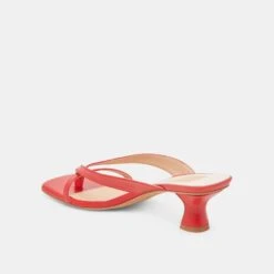 BREVEL WIDE HEELS CHILI LEATHER(Brevel Wide Heels Chili Leather) -Dolce Vita Sale Store DOLCEVITA HEELS BREVEL CHILILEATHER 09 f00d2134 356a 4b62 866c fe08b4b103bf