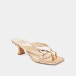 BREVEL HEELS GOLD DISTRESSED LEATHER(Brevel Heels Gold Distressed Leather) 4 BREVEL HEELS GOLD DISTRESSED LEATHER(Brevel Heels Gold Distressed Leather) -Dolce Vita Sale Store DOLCEVITA HEELS BREVEL GOLDDISTRESSEDLEATHER 01