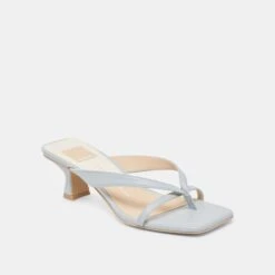 BREVEL HEELS LIGHT BLUE LEATHER(Brevel Heels Light Blue Leather) -Dolce Vita Sale Store DOLCEVITA HEELS BREVEL LIGHTBLUELEATHER 01