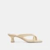 BREVEL WIDE HEELS LIGHT YELLOW LEATHER(Brevel Wide Heels Light Yellow Leather) -Dolce Vita Sale Store DOLCEVITA HEELS BREVEL LIGHTYELLOWLEATHER 02 9b9cae49 8c9f 47c1 89c1 17cbba5b2008