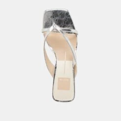 BREVEL HEELS SILVER DISTRESSED LEATHER(Brevel Heels Silver Distressed Leather) 10 BREVEL HEELS SILVER DISTRESSED LEATHER(Brevel Heels Silver Distressed Leather) -Dolce Vita Sale Store DOLCEVITA HEELS BREVEL SILVERDISTRESSEDLEATHER 06