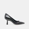 BRIONA HEELS ONYX EMBOSSED LEATHER(Briona Heels Onyx Embossed Leather) -Dolce Vita Sale Store DOLCEVITA HEELS BRIONA ONYX EMBOSSED LEATHER 02