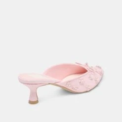 CAMILO X BYRDIE GOLF WIDE HEELS PINK RAFFIA(Camilo X Byrdie Golf Wide Heels Pink Raffia) 4 CAMILO X BYRDIE GOLF WIDE HEELS PINK RAFFIA(Camilo X Byrdie Golf Wide Heels Pink Raffia) -Dolce Vita Sale Store DOLCEVITA HEELS CAMILO PINKRAFFIA 03