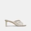 Dolce Vita CARLAN HEELS OFF WHITE SILK(Carlan Heels Off White Silk) -Dolce Vita Sale Store DOLCEVITA HEELS CARLAN OFFWHITESILK 02