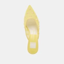 CLARA WIDE HEELS LEMON MESH(Clara Wide Heels Lemon Mesh) 9 CLARA WIDE HEELS LEMON MESH(Clara Wide Heels Lemon Mesh) -Dolce Vita Sale Store DOLCEVITA HEELS CLARA LEMONMESH 06 925dfbf4 04e1 456e a166 b389fcc7ff13