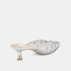 CLARA WIDE HEELS SILVER MESH(Clara Wide Heels Silver Mesh) -Dolce Vita Sale Store DOLCEVITA HEELS CLARA SILVERMESH 03 25d1fdf1 ddce 4197 8ef7 437743c548c8