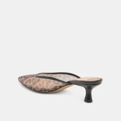 CLEO HEELS DK LEOPARD MESH(Cleo Heels Dk Leopard Mesh) -Dolce Vita Sale Store DOLCEVITA HEELS CLEO DKLEOPARDMESH 09