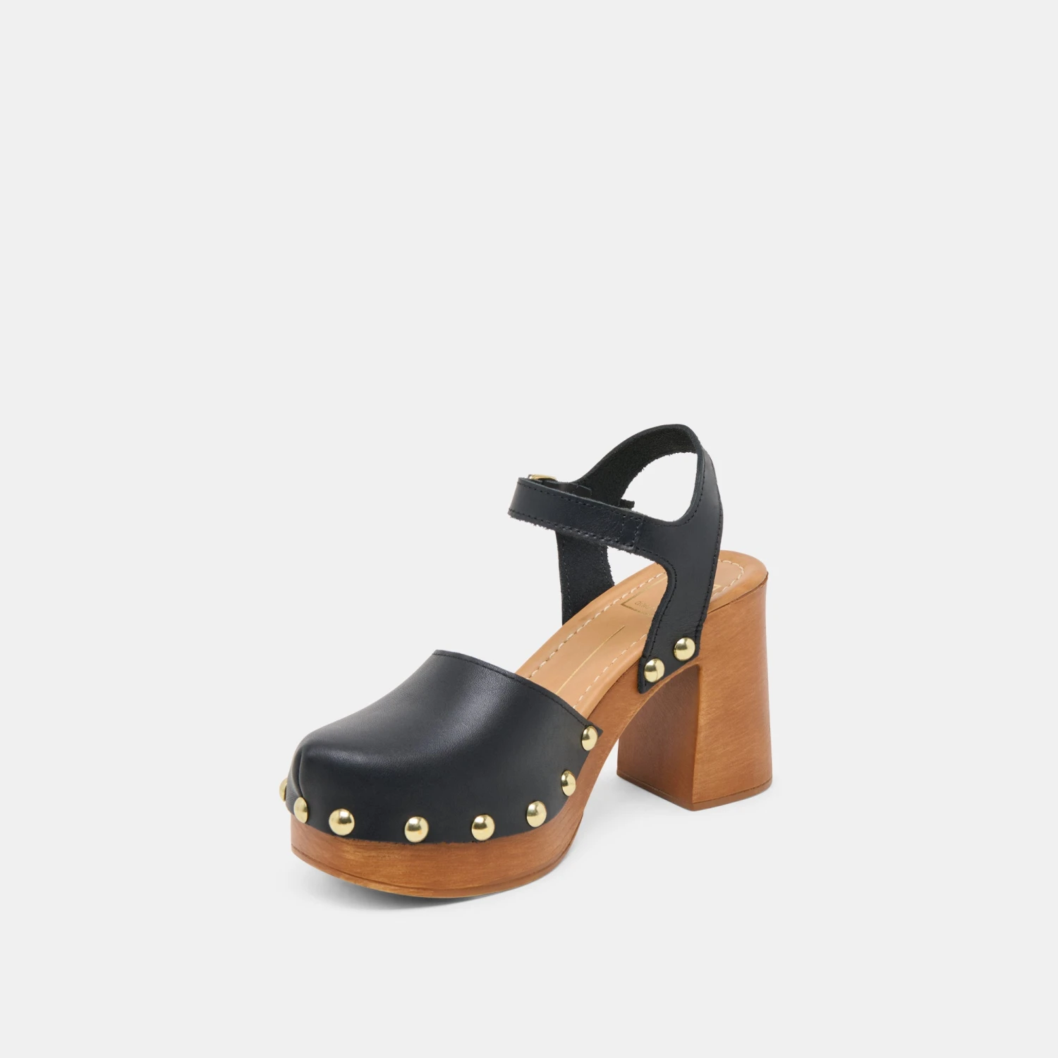 CLOVER HEELS BLACK LEATHER(Clover heels black leather) CLOVER HEELS BLACK LEATHER(Clover Heels Black Leather) -Dolce Vita Sale Store DOLCEVITA HEELS CLOVER BLACKLEATHER 08