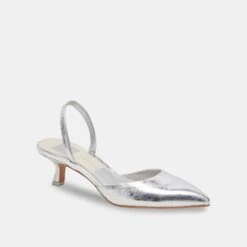 Front Page -Dolce Vita Sale Store DOLCEVITA HEELS CORSA SILVERCRACKLEDLEATHER 01