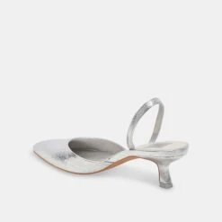 CORSA HEELS SILVER CRACKLED LEATHER(Corsa Heels Silver Crackled Leather) 6 CORSA HEELS SILVER CRACKLED LEATHER(Corsa Heels Silver Crackled Leather) -Dolce Vita Sale Store DOLCEVITA HEELS CORSA SILVERCRACKLEDLEATHER 08