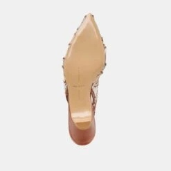 DAFNEY HEELS TAN MULTI WOVEN LEATHER(Dafney Heels Tan Multi Woven Leather) -Dolce Vita Sale Store DOLCEVITA HEELS DAFNEY TANMULTIWOVENLEATHER 07