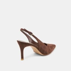 ELASI HEELS DK BROWN NUBUCK(Elasi Heels Dk Brown Nubuck) -Dolce Vita Sale Store DOLCEVITA HEELS ELASI DKBROWNNUBUCK 03