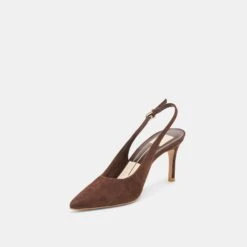 ELASI HEELS DK BROWN NUBUCK(Elasi Heels Dk Brown Nubuck) -Dolce Vita Sale Store DOLCEVITA HEELS ELASI DKBROWNNUBUCK 09