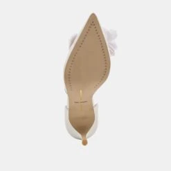 EVELIN HEELS WHITE MESH(Evelin Heels White Mesh) -Dolce Vita Sale Store DOLCEVITA HEELS EVELIN WHITE MESH 07