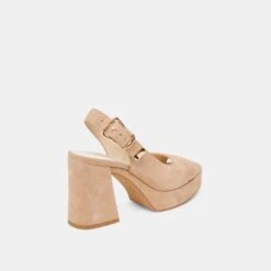 FLORES HEELS BAMBOO SUEDE(Flores Heels Bamboo Suede) -Dolce Vita Sale Store DOLCEVITA HEELS FLORES BAMBOOSUEDE 03