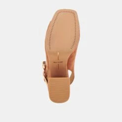 FLORES HEELS CARAMEL SUEDE(Flores Heels Caramel Suede) -Dolce Vita Sale Store DOLCEVITA HEELS FLORES CARAMELSUEDE 07