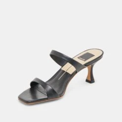 GENORA WIDE HEELS BLACK LEATHER(Genora Wide Heels Black Leather) -Dolce Vita Sale Store DOLCEVITA HEELS GENORA BLACKLEATHER 08 25918709 df29 48d3 8805 d8a890aef66f