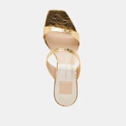 GENORA HEELS GOLD DISTRESSED LEATHER(Genora Heels Gold Distressed Leather) 9 GENORA HEELS GOLD DISTRESSED LEATHER(Genora Heels Gold Distressed Leather) -Dolce Vita Sale Store DOLCEVITA HEELS GENORA GOLDDISTRESSEDLEATHER 06