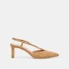 GINAY HEELS LT BROWN SUEDE(Ginay Heels Lt Brown Suede) 1 GINAY HEELS LT BROWN SUEDE(Ginay Heels Lt Brown Suede) -Dolce Vita Sale Store DOLCEVITA HEELS GINAY LTBROWNSUEDE 02