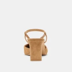 GINAY HEELS LT BROWN SUEDE(Ginay Heels Lt Brown Suede) -Dolce Vita Sale Store DOLCEVITA HEELS GINAY LTBROWNSUEDE 05