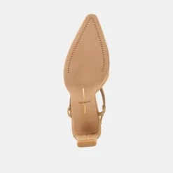 GINAY HEELS LT BROWN SUEDE(Ginay Heels Lt Brown Suede) -Dolce Vita Sale Store DOLCEVITA HEELS GINAY LTBROWNSUEDE 07