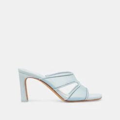 GITEL WIDE HEELS ICE BLUE MESH(Gitel Wide Heels Ice Blue Mesh)