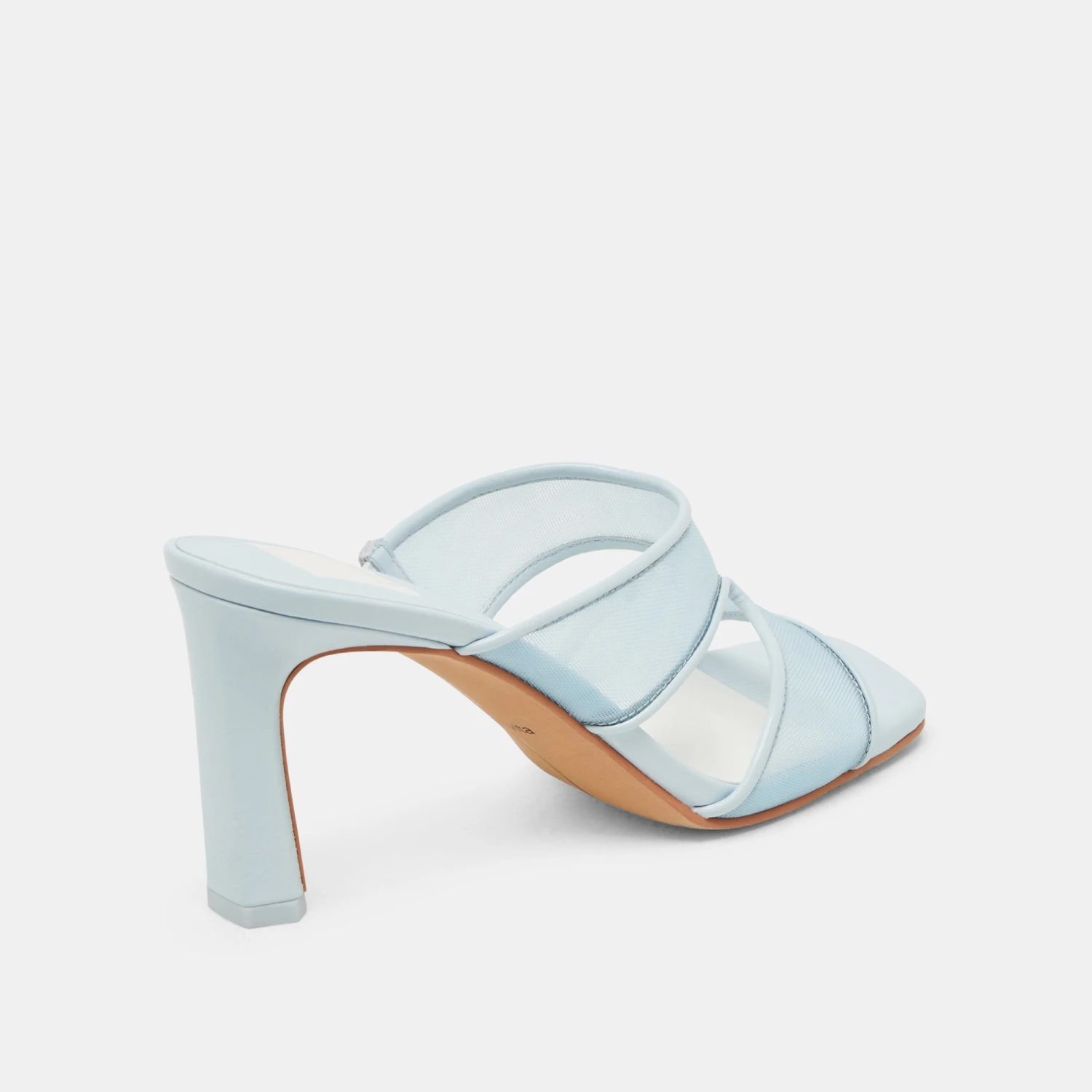 GITEL WIDE HEELS ICE BLUE MESH(Gitel wide heels ice blue mesh) GITEL WIDE HEELS ICE BLUE MESH(Gitel Wide Heels Ice Blue Mesh) -Dolce Vita Sale Store DOLCEVITA HEELS GITEL ICEBLUEMESH 03