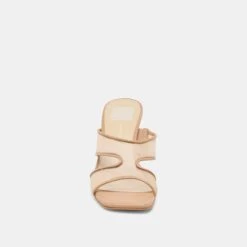 GITEL WIDE HEELS LIGHT TAN MESH(Gitel Wide Heels Light Tan Mesh) -Dolce Vita Sale Store DOLCEVITA HEELS GITEL LIGHTTANMESH 04