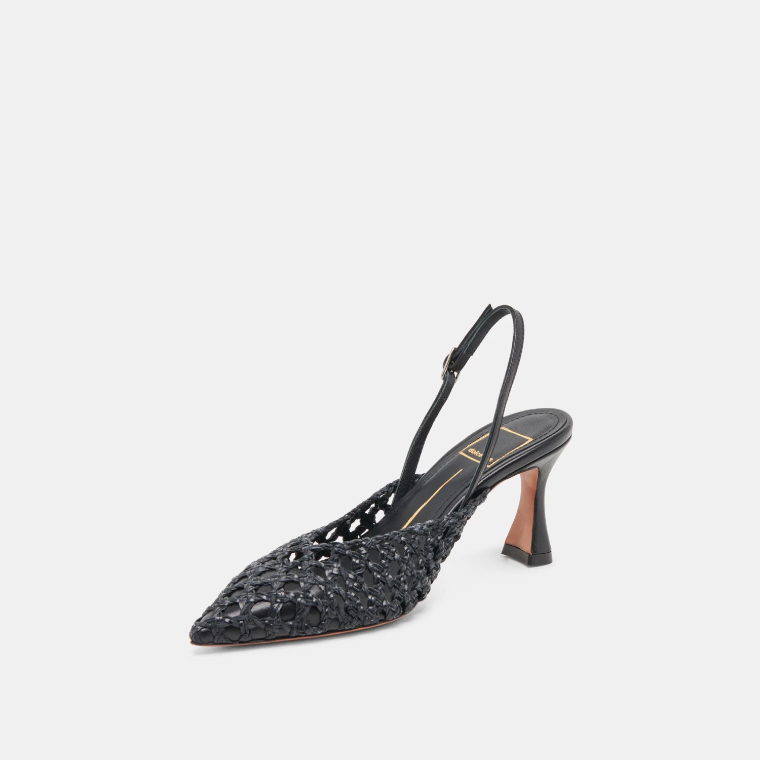 GLORIA HEELS BLACK WOVEN(Gloria heels black woven) GLORIA HEELS BLACK WOVEN(Gloria Heels Black Woven) -Dolce Vita Sale Store DOLCEVITA HEELS GLORIA BLACKWOVEN 08