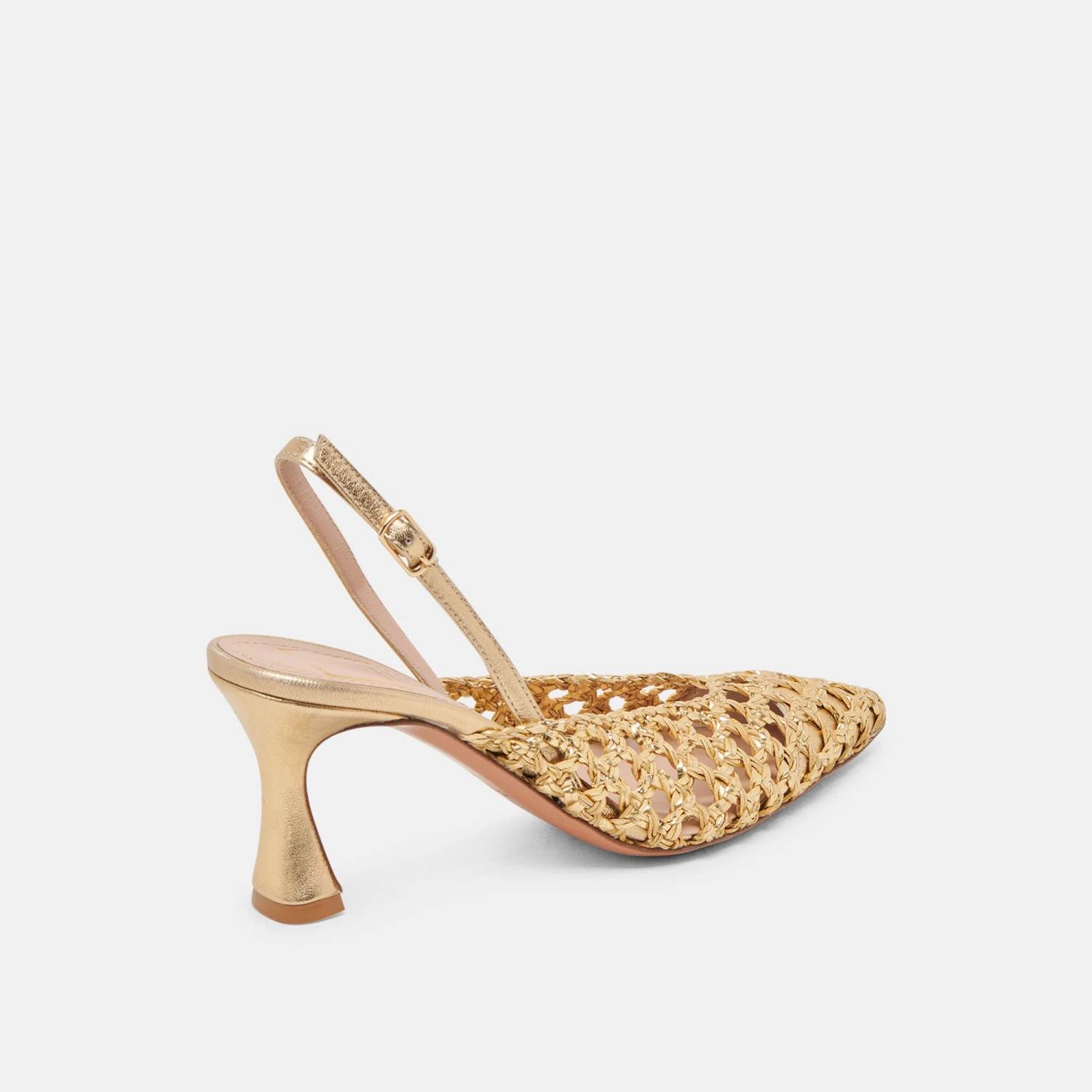 GLORIA HEELS GOLD WOVEN(Gloria heels gold woven) GLORIA HEELS GOLD WOVEN(Gloria Heels Gold Woven) -Dolce Vita Sale Store DOLCEVITA HEELS GLORIA GOLDWOVEN 03