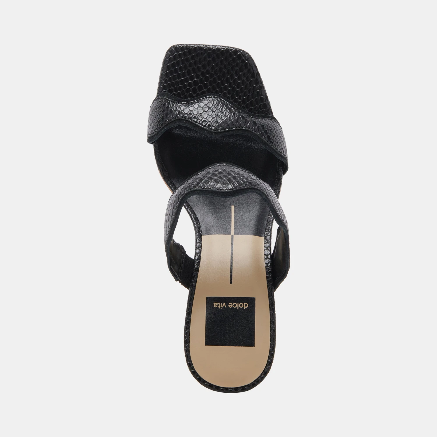 ILVA WIDE HEELS ONYX EMBOSSED LEATHER(Ilva wide heels onyx embossed leather) ILVA WIDE HEELS ONYX EMBOSSED LEATHER(Ilva Wide Heels Onyx Embossed Leather) -Dolce Vita Sale Store DOLCEVITA HEELS ILVA ONYXEMBOSSEDLEATHER 06